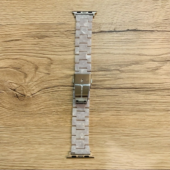NEW Resin White Marble Strap Band for Apple Watch - Picture 3 of 5
